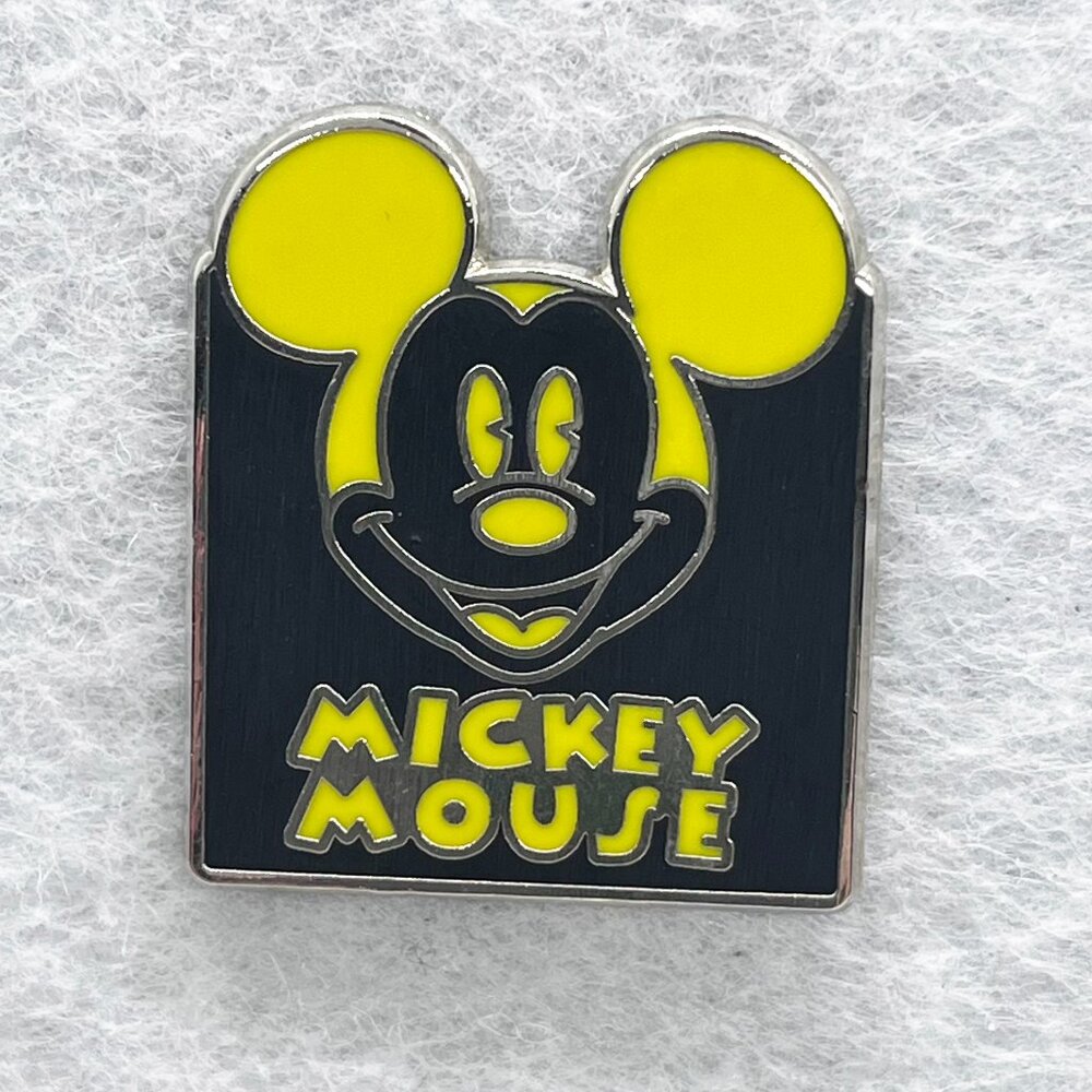 🔮 5/$25 Disney Mickey Mouse‎ Expressions Happy Pin